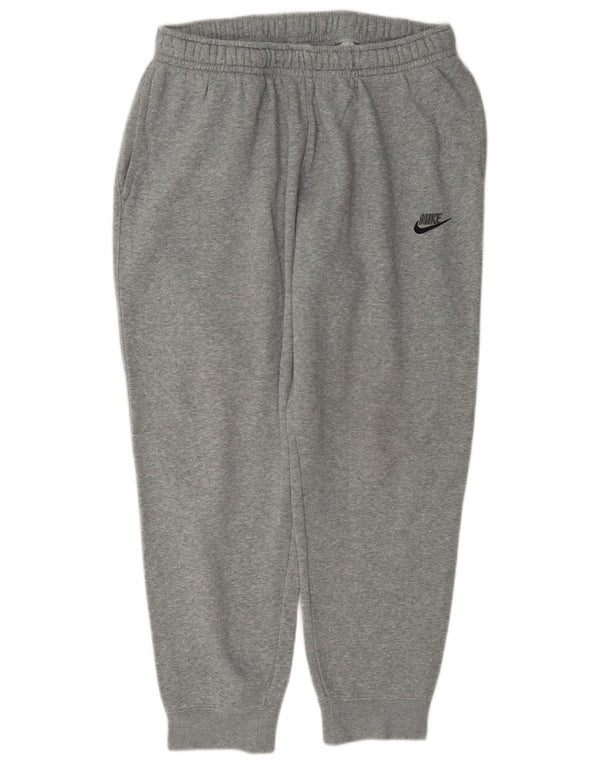 Pantaloni da tuta da uomo Nike Joggers grandi in cotone chiazzato grigio
