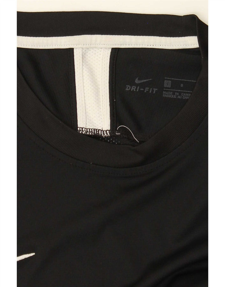 T-shirt Nike Dri Fit da uomo grande nera