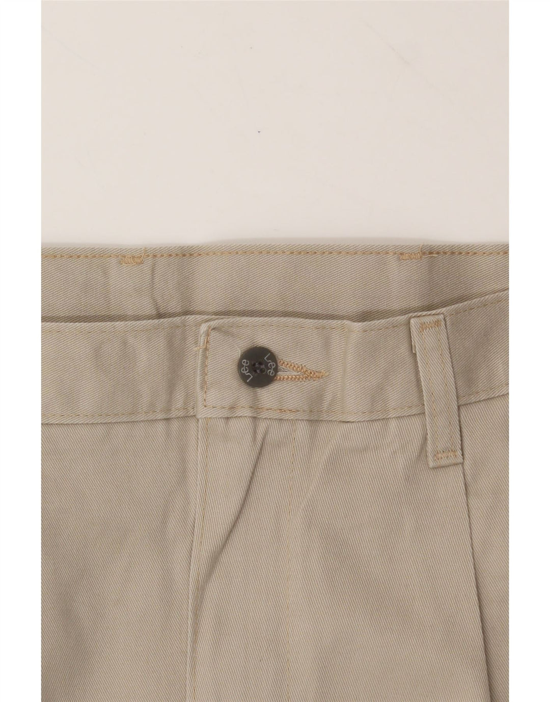 LEE Mens Pegged Chino Trousers W36 L29 Beige Cotton Vintage Lee and Second-Hand Lee from Messina Hembry 