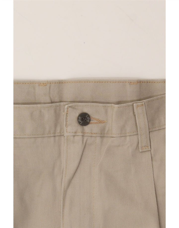 LEE Mens Pegged Chino Trousers W36 L29 Beige Cotton Vintage Lee and Second-Hand Lee from Messina Hembry 