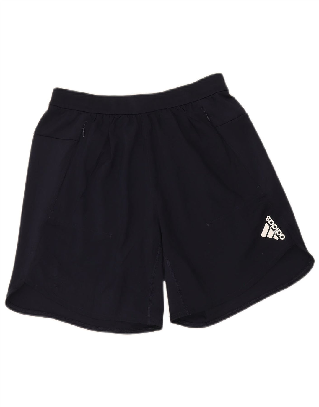 Pantaloncini sportivi Adidas Aeroready da uomo piccoli in poliestere blu navy