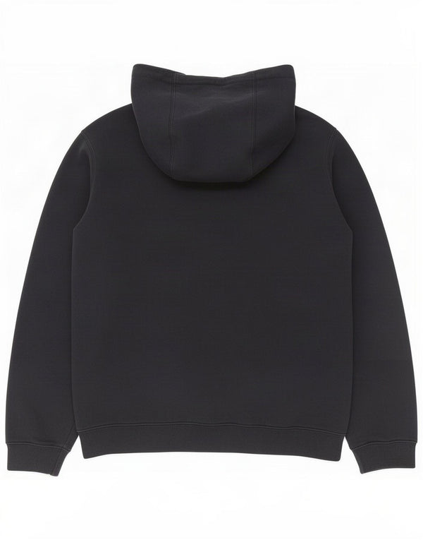 Felpa con cappuccio grafica Nike da uomo piccola in cotone nero