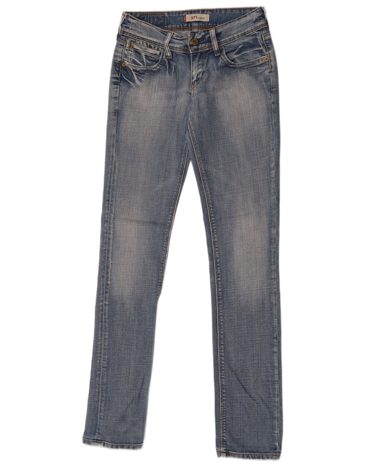 Levi's Donna 571 Jeans slim a vita bassa W26 L34 Blu