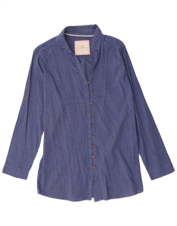 Camicia da smoking da donna Brugi UK 14 Blu medio
