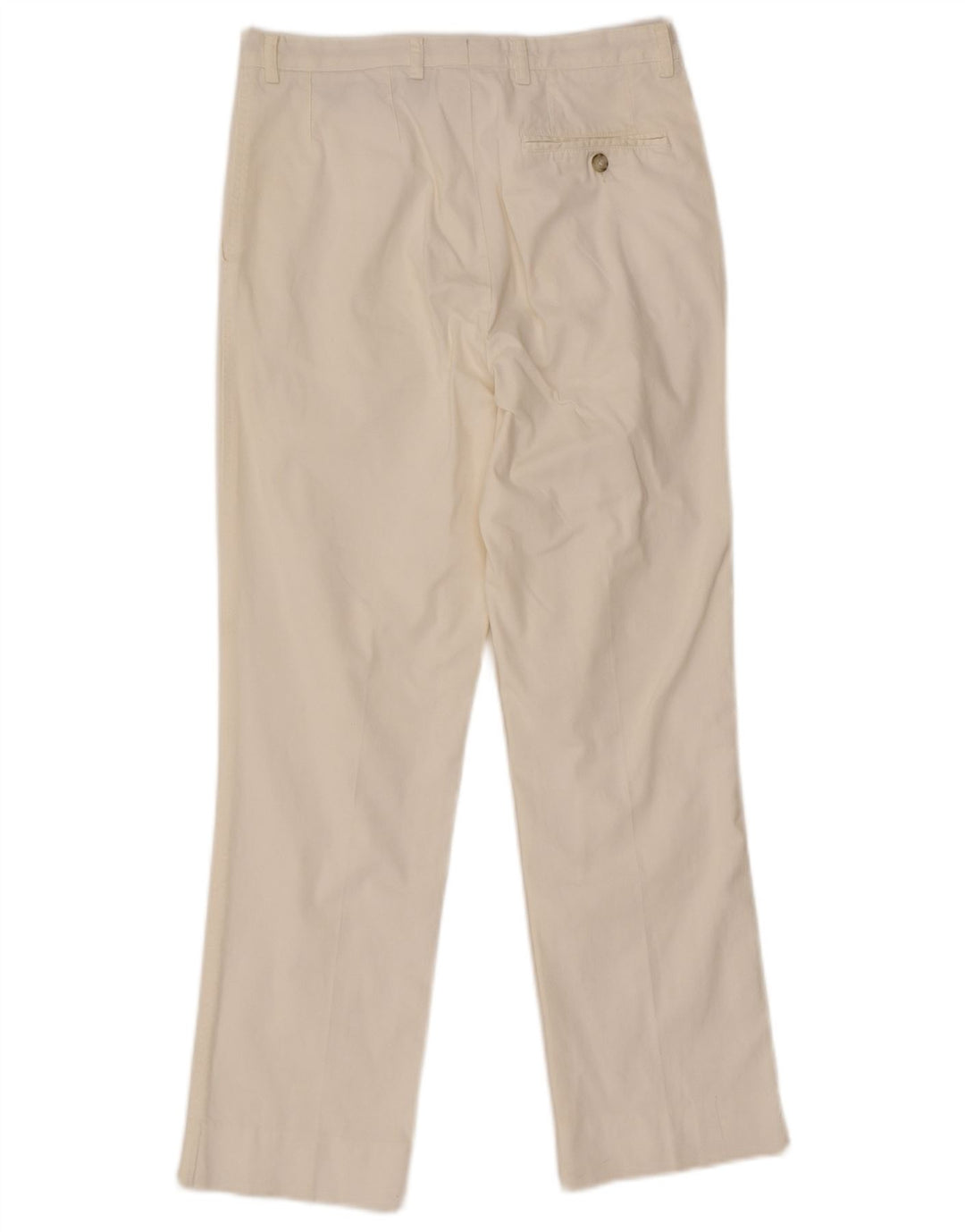 Pantaloni da abito dritti da donna Dolce & Gabbana W30 L27 bianchi