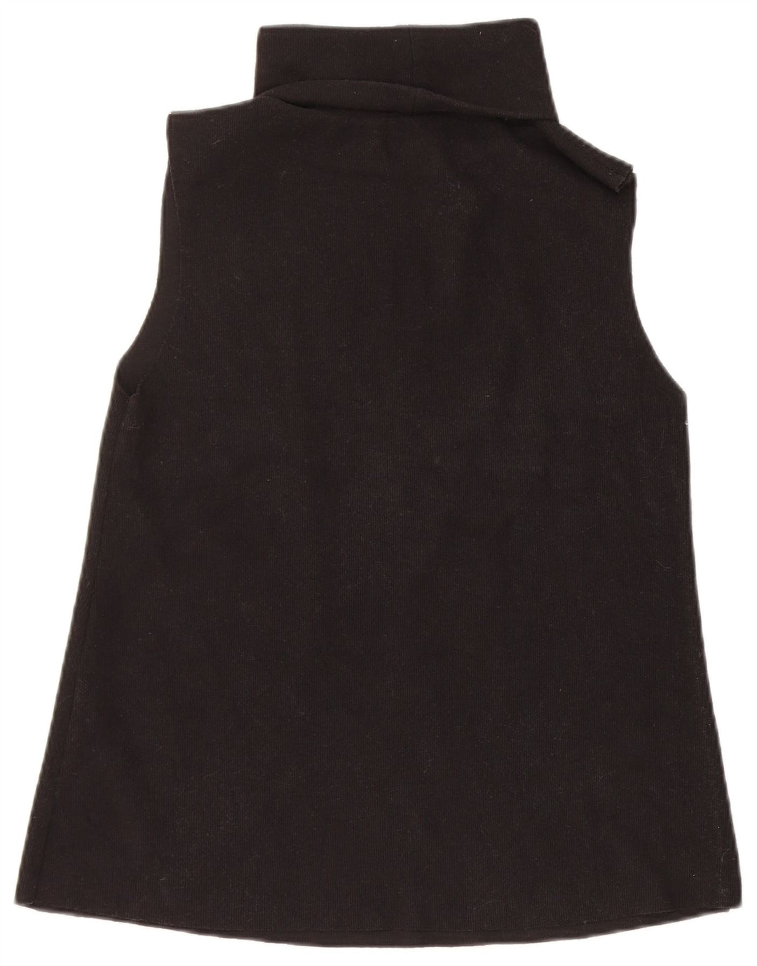 Canotta canotta da donna Zara UK 12 cotone nero medio