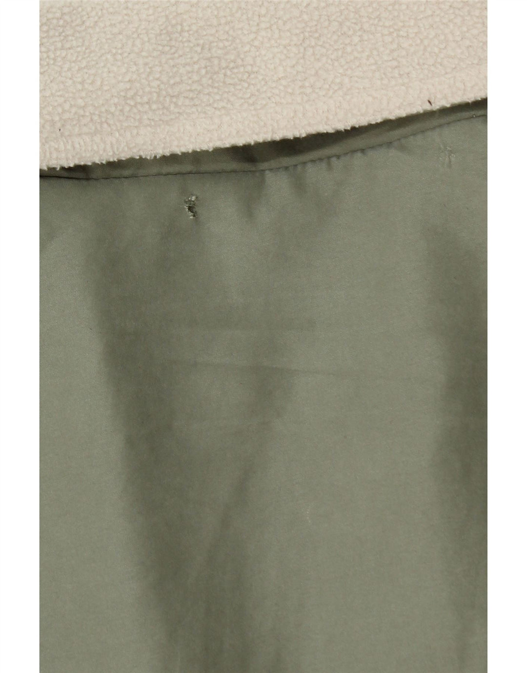 Giacca Parka Sherpa oversize da donna Marks & Spencer UK 14 Large Verde