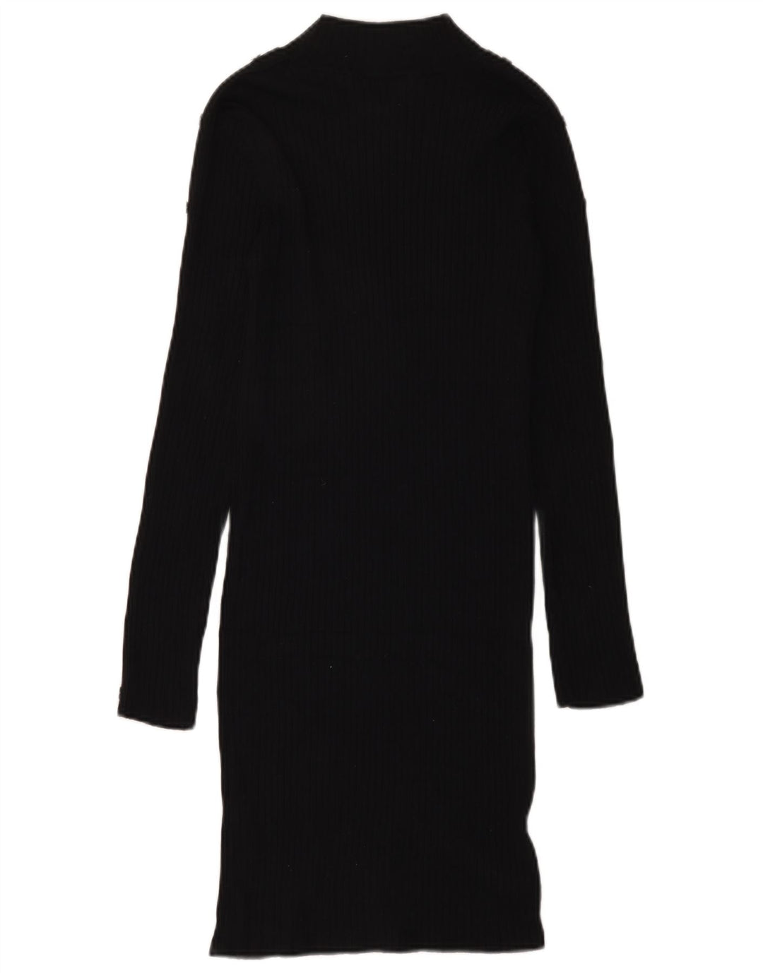 Abito maglione Zara da donna UK 12 viscosa nera media