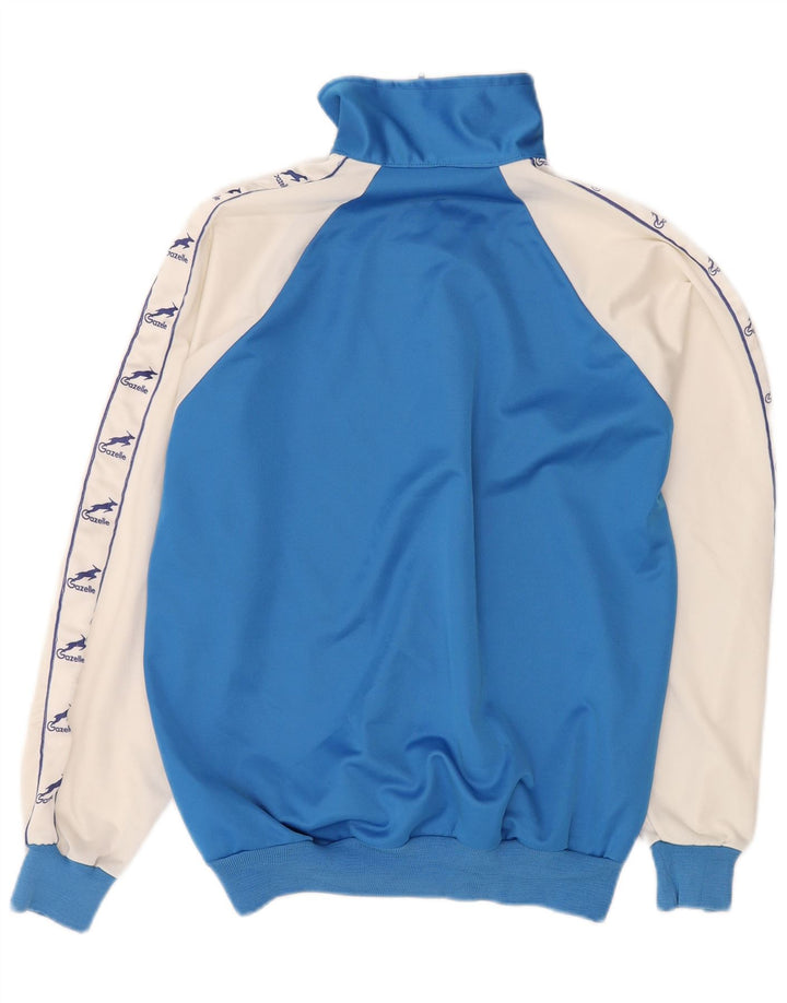 GAZELLE Giacca da tuta grafica da uomo blu medio color block
