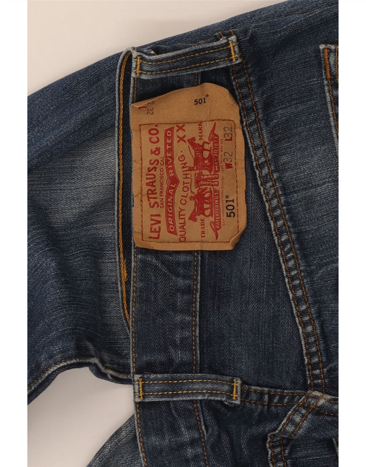 Levi's Uomo 501 Jeans dritti W32 L32 Blu