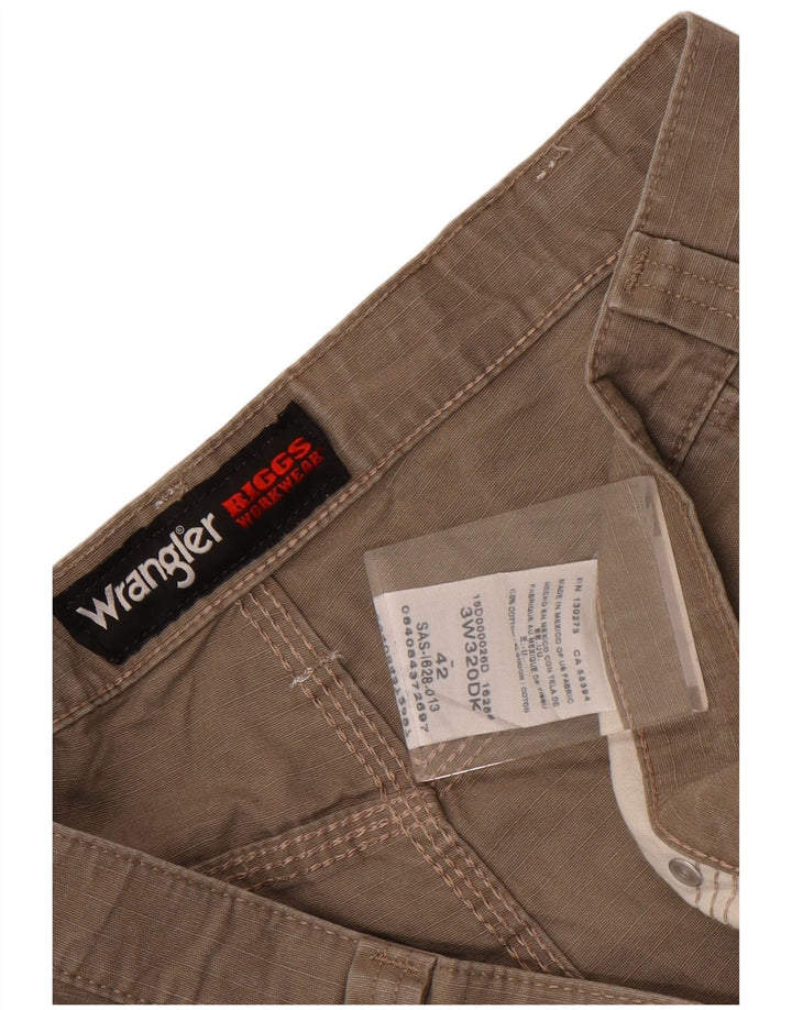 Pantaloncini cargo da uomo Wrangler W42 2XL cotone beige