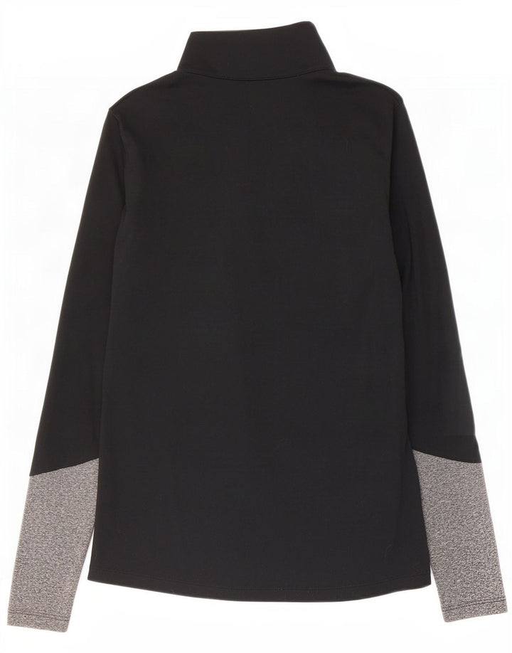 Maglietta pullover da donna Under Armour UK 6 XS Black Colourblock