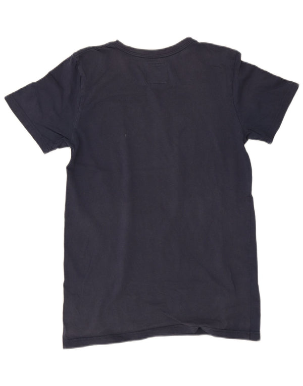 T-shirt grafica da ragazzo Levi's Top 15-16 anni in cotone blu navy