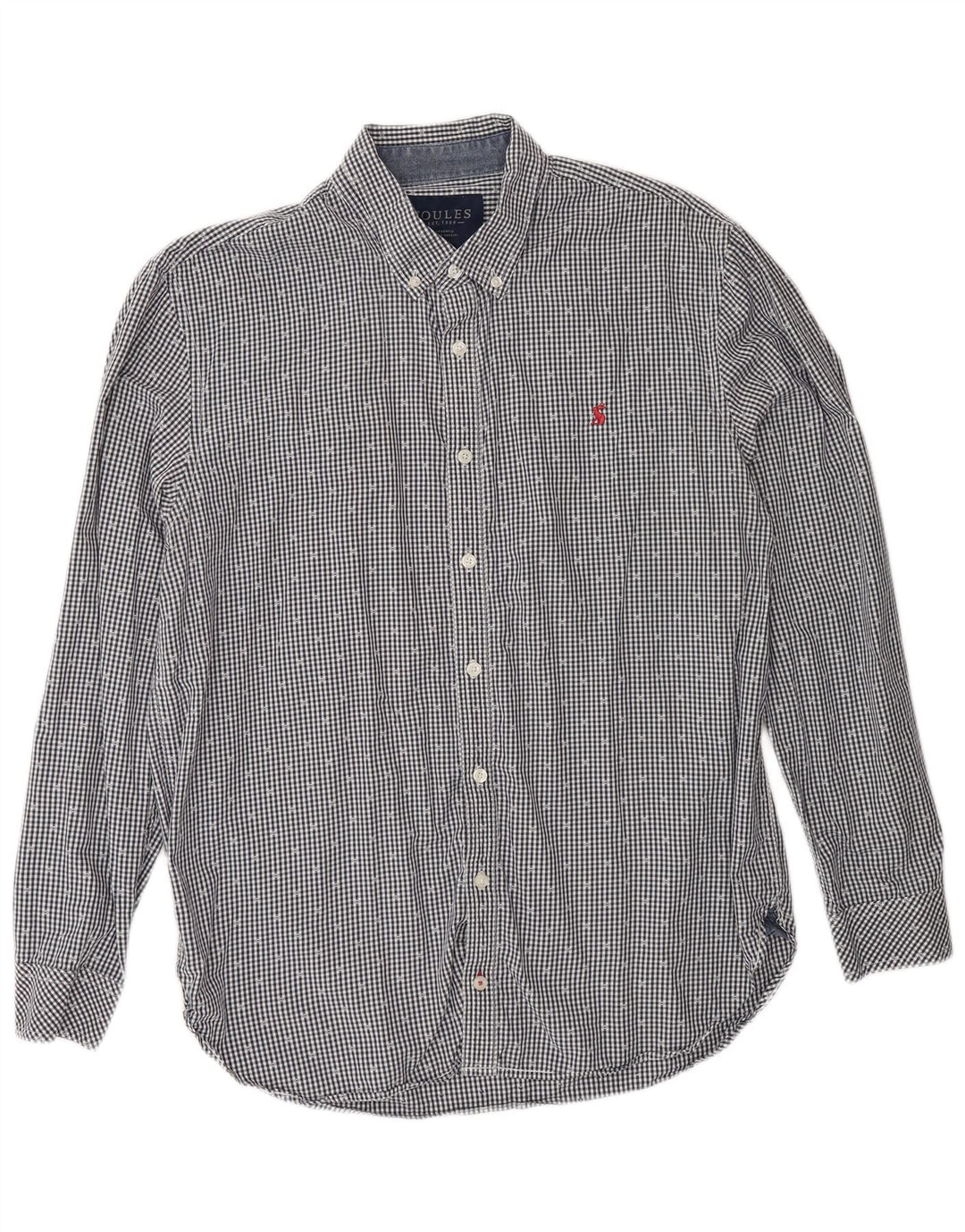 Camicia da uomo Joules grande a quadretti blu navy