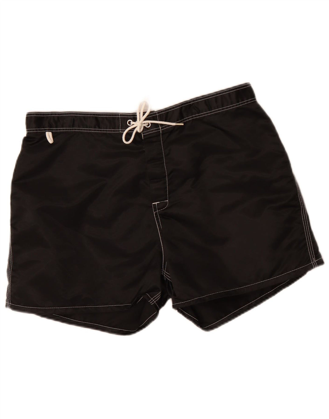Pantaloncini da bagno da uomo Sundek grandi in nylon nero