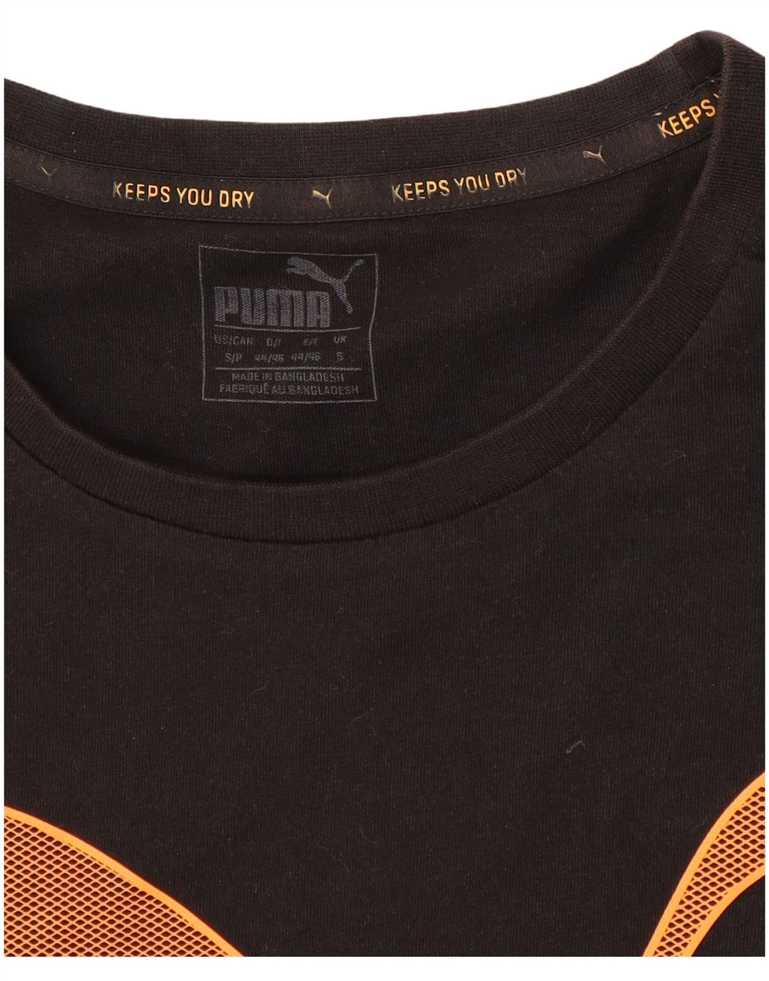 T-shirt grafica da uomo PUMA Top Small Nera