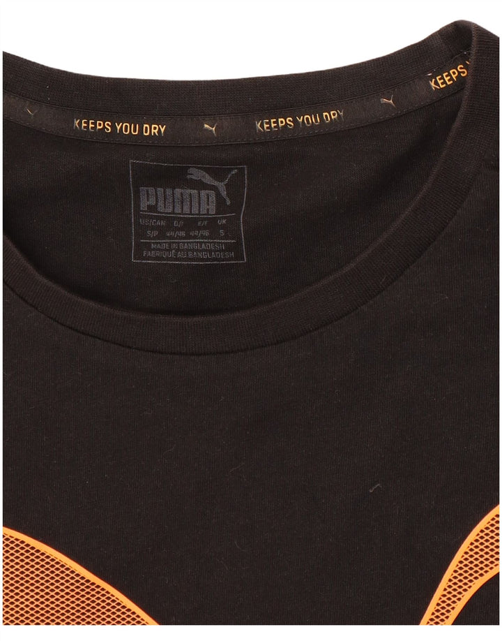 T-shirt grafica da uomo PUMA Top Small Nera