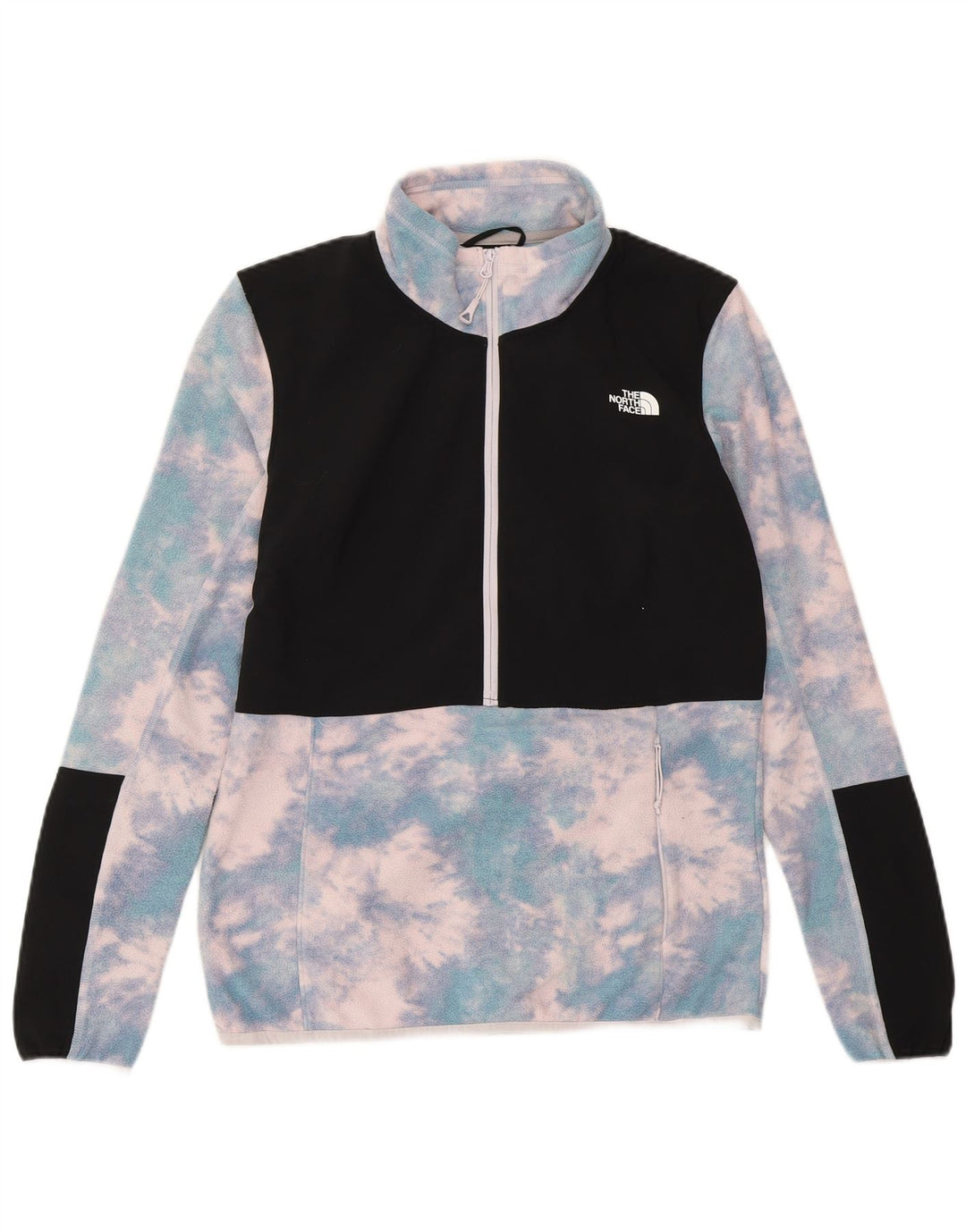 THE NORTH FACE Maglione in pile da donna UK 14 Tie Dye multicolore medio