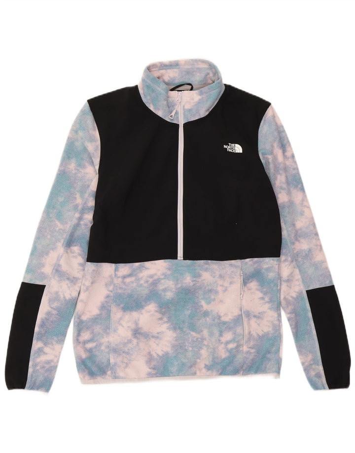 THE NORTH FACE Maglione in pile da donna UK 14 Tie Dye multicolore medio