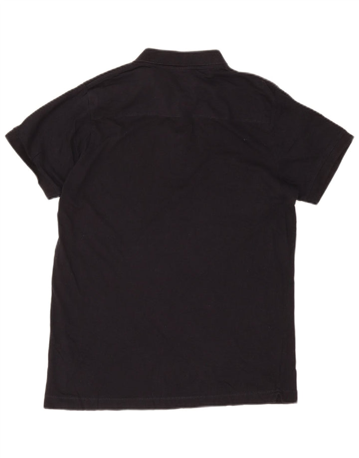 Polo da uomo French Connection grande in cotone blu navy