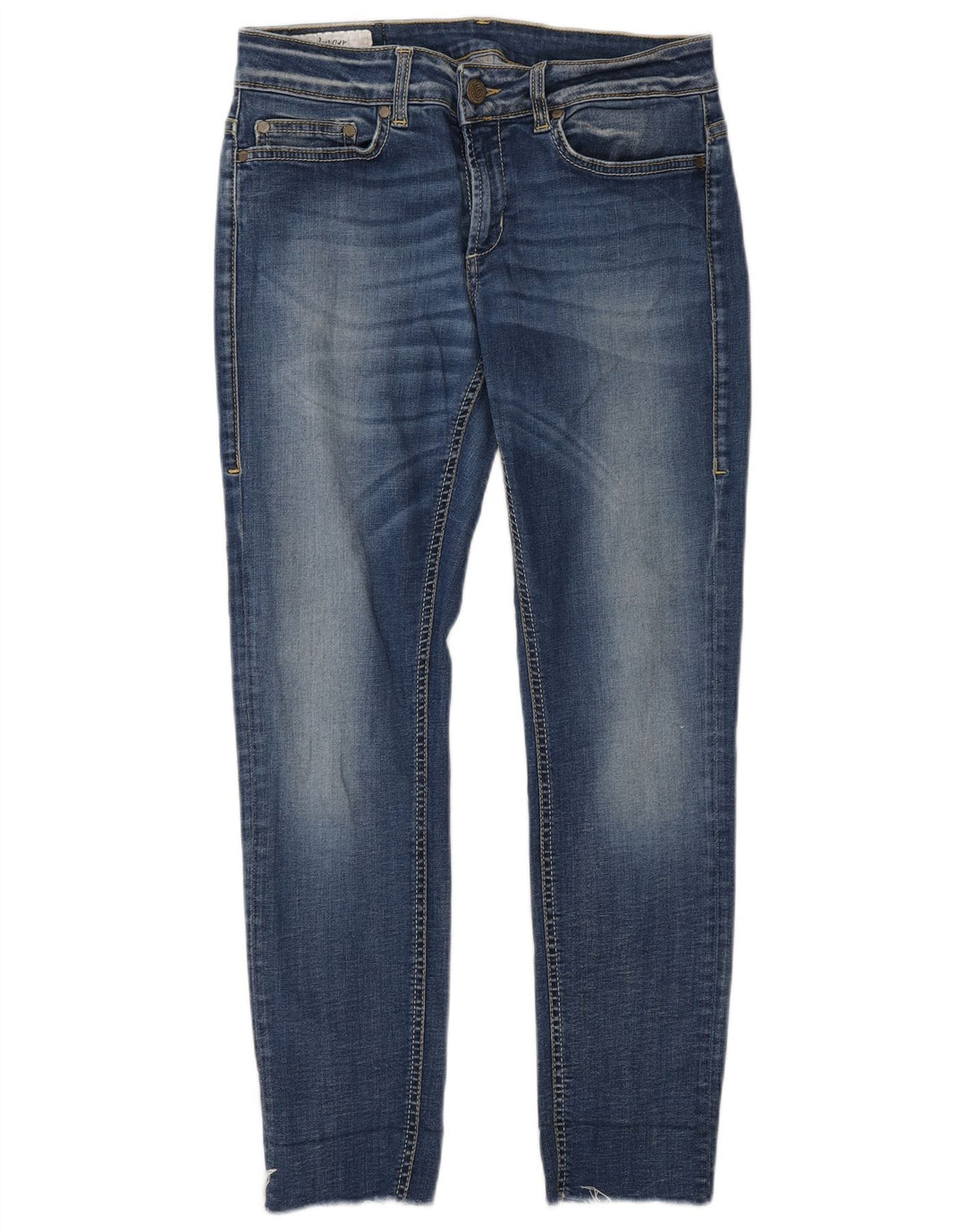 Jeans slim da donna Dondup W29 L27 cotone blu