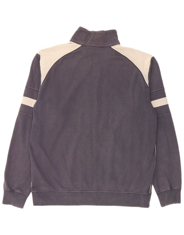 Giacca da tuta da uomo Champion XL in cotone color block blu navy