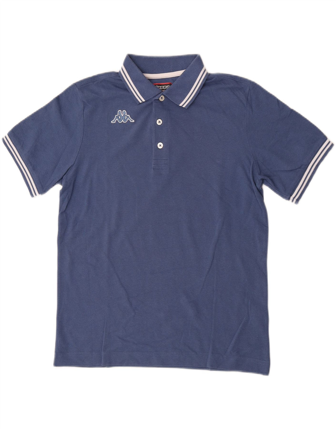 Polo Kappa Uomo Small Blu Cotone