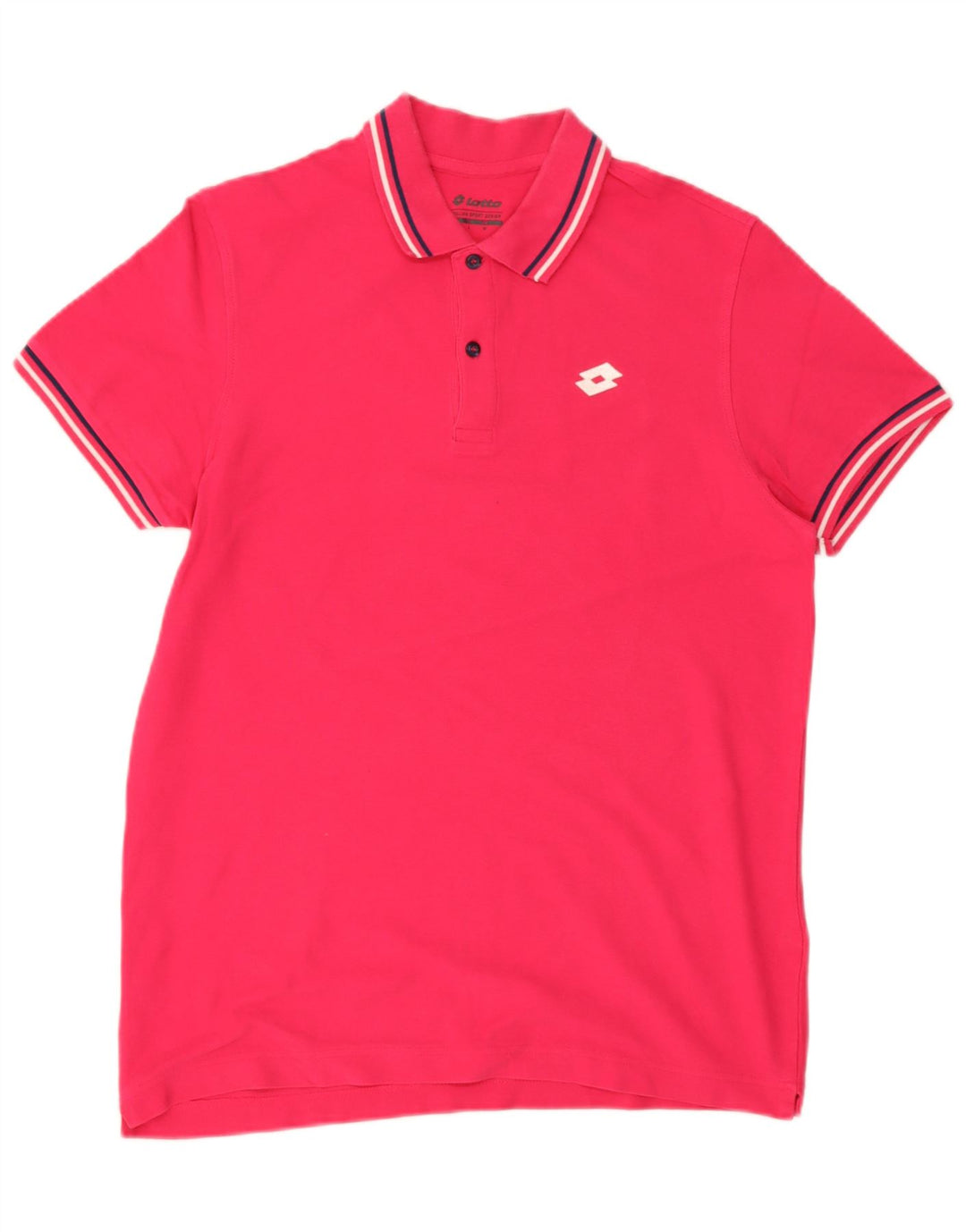 Polo da uomo Lotto grande rosa