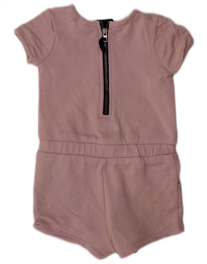 TOMMY HILFIGER Tutina Bambina 6-9 Mesi Cotone Rigato Rosa