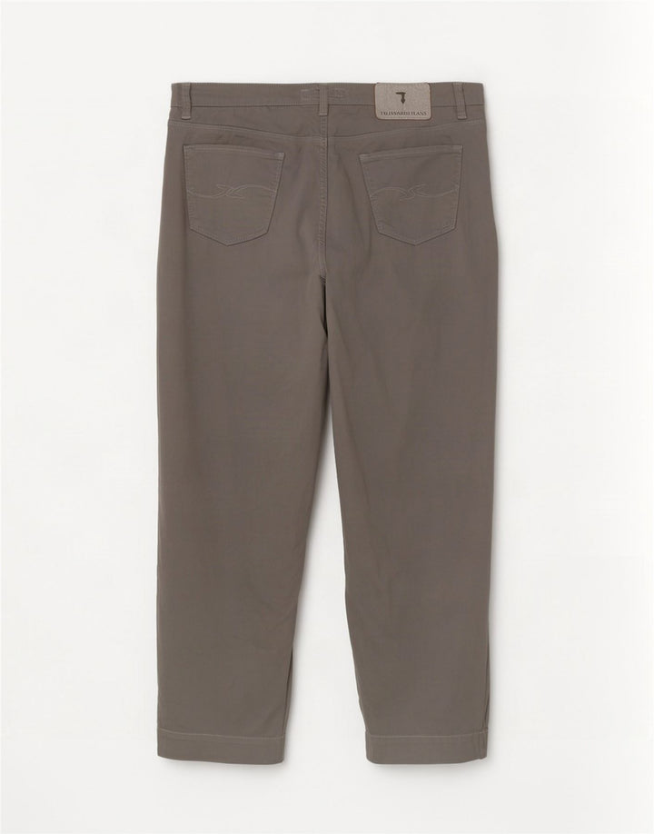 Pantaloni Cropped Donna Trussardi W34 L24 Grigi
