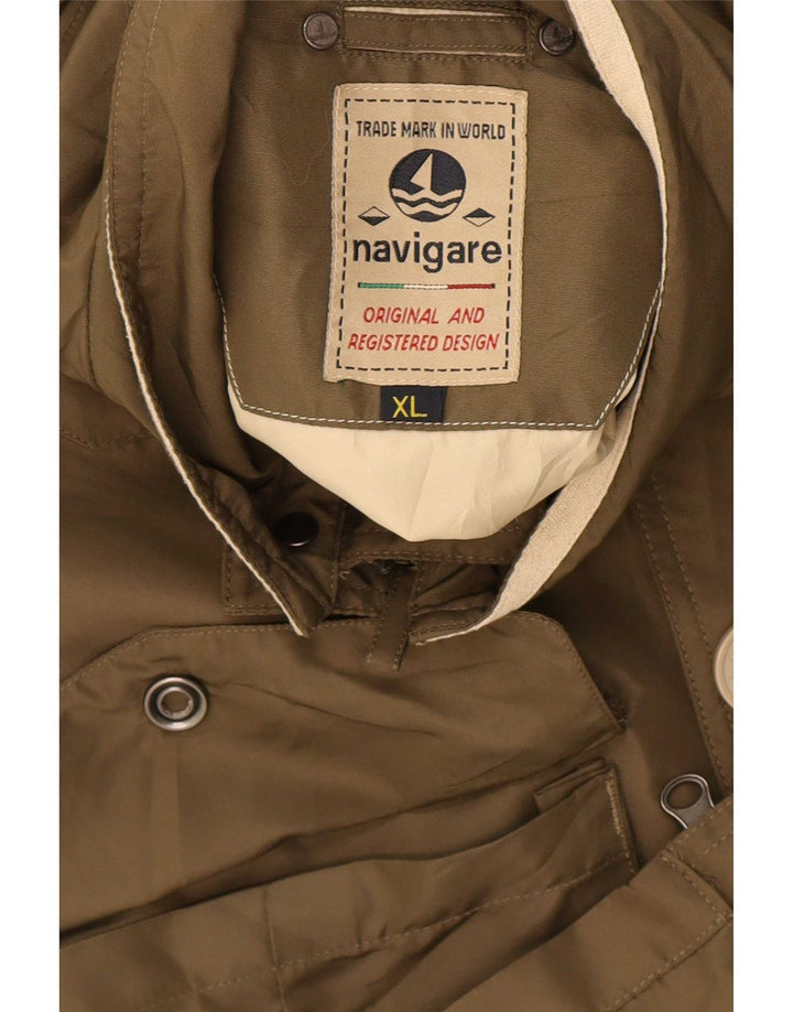 Giacca multiuso da uomo Navigare UK 42 XL Poliestere kaki