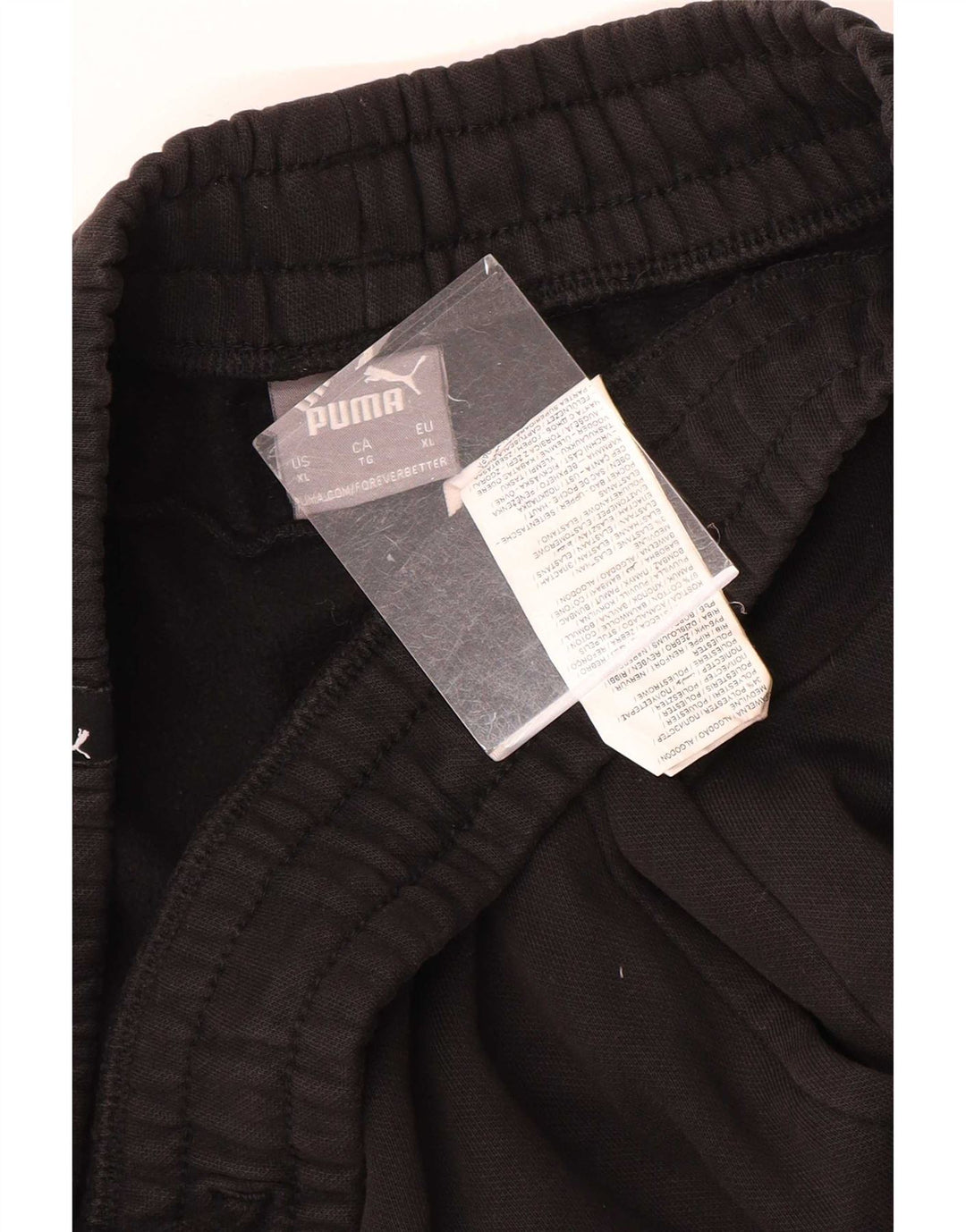 Pantaloni da tuta da uomo Puma Joggers XL in cotone nero