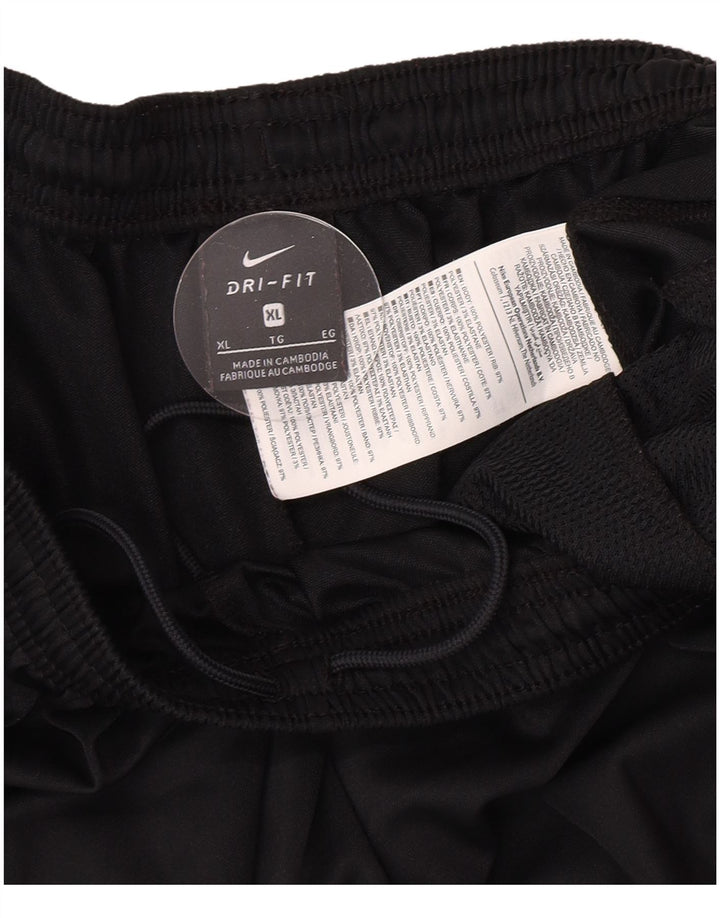 Pantaloni della tuta da ragazzo Nike Dri Fit 13-14 anni XL poliestere nero