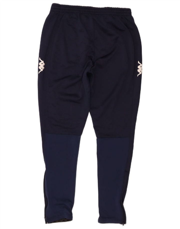 Pantaloni da tuta con grafica Kappa da uomo, grandi, colore blu navy