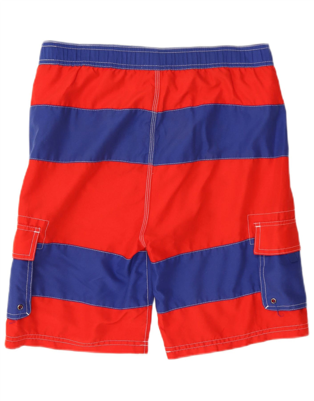 Pantaloncini da bagno per ragazzi John Lewis 11-12 anni a righe rosse