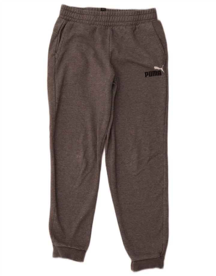 Pantaloni della tuta da ragazzo PUMA Joggers 13-14 anni in cotone grigio