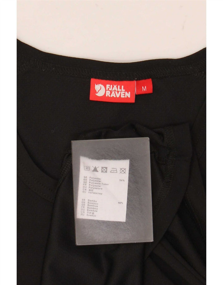 T-shirt da donna Fjall Raven Top UK 14 poliestere nero medio