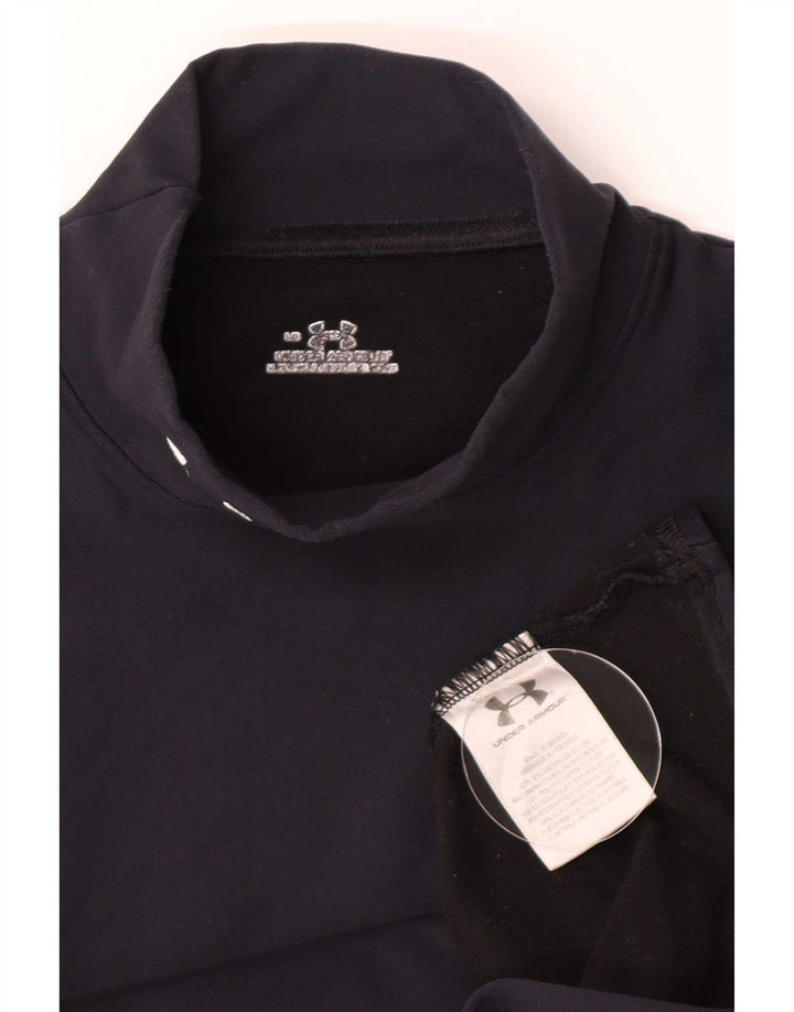 Maglia a maniche lunghe da donna Under Armour UK 14 Large in nylon blu navy