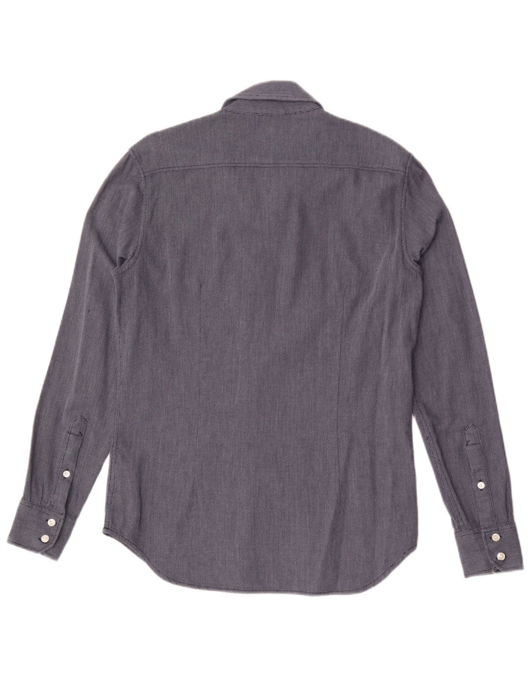 Camicia da uomo G-Star in cotone geometrico blu navy medio