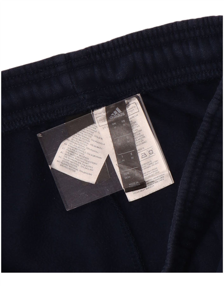 Pantaloni da tuta da uomo Adidas Joggers medi in cotone blu navy