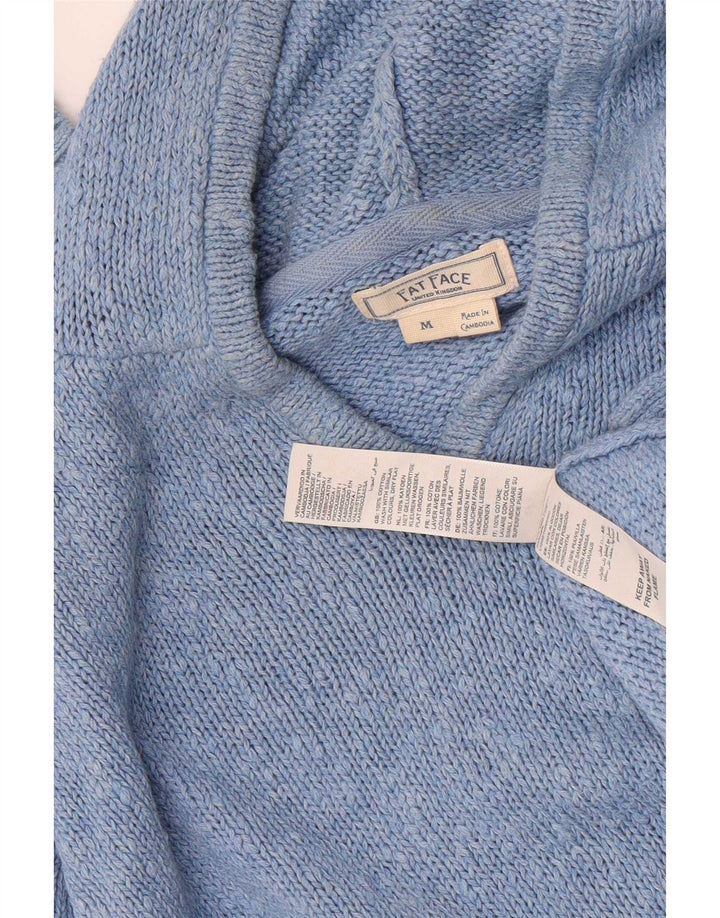 Maglione con cappuccio da donna Fat Face UK 14 Cotone blu medio