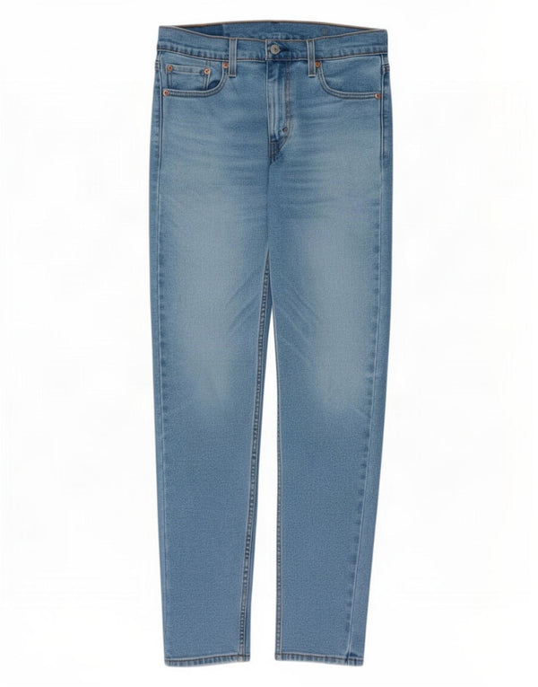 Jeans Levi's Uomo 512 Slim Fit affusolati W30 L34 Cotone Blu