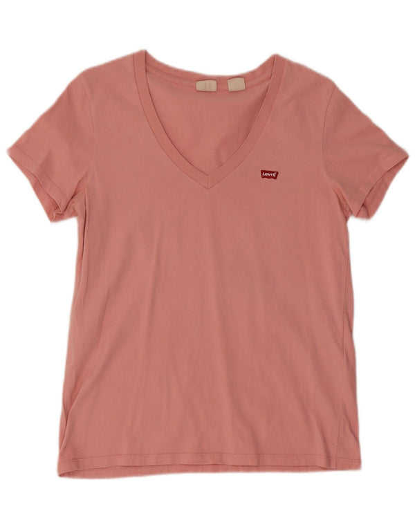 T-shirt da donna Levi's Top UK 10 piccola in cotone rosa