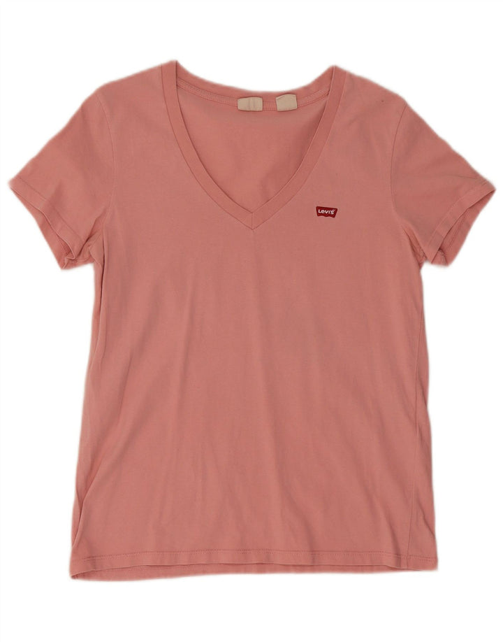 T-shirt da donna Levi's Top UK 10 piccola in cotone rosa