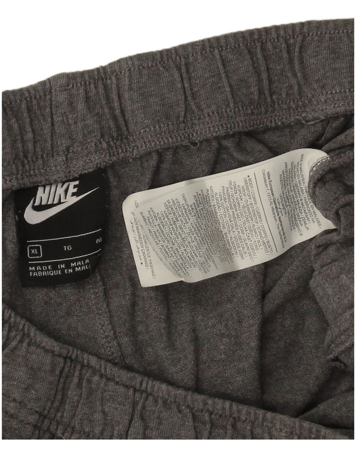 Pantaloncini sportivi Nike da uomo XL in cotone chiazzato grigio