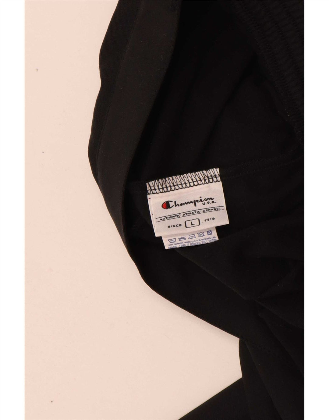 Pantaloni da tuta da donna Champion UK 14 Large Nero Poliestere