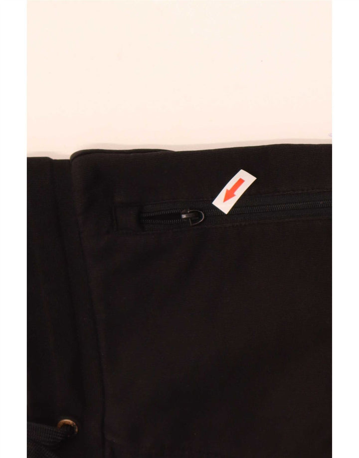 Armani Exchange Pantaloni da tuta da uomo Joggers piccoli in cotone nero