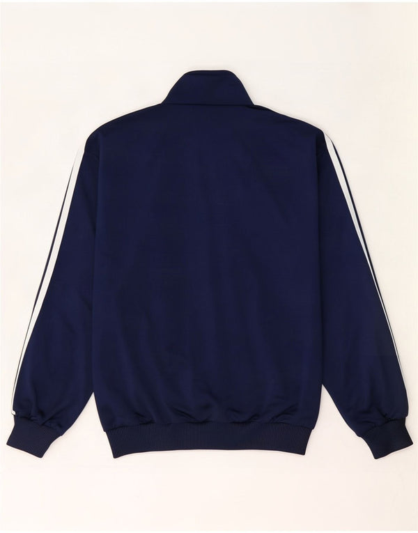 Giacca da ginnastica Adidas da ragazzo 3D Arc 11-12 anni blu navy sportiva