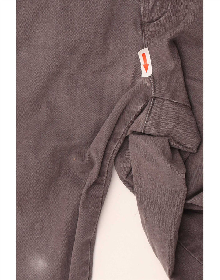 Pantaloni chino slim da uomo Ted Baker W30 L30 cotone grigio