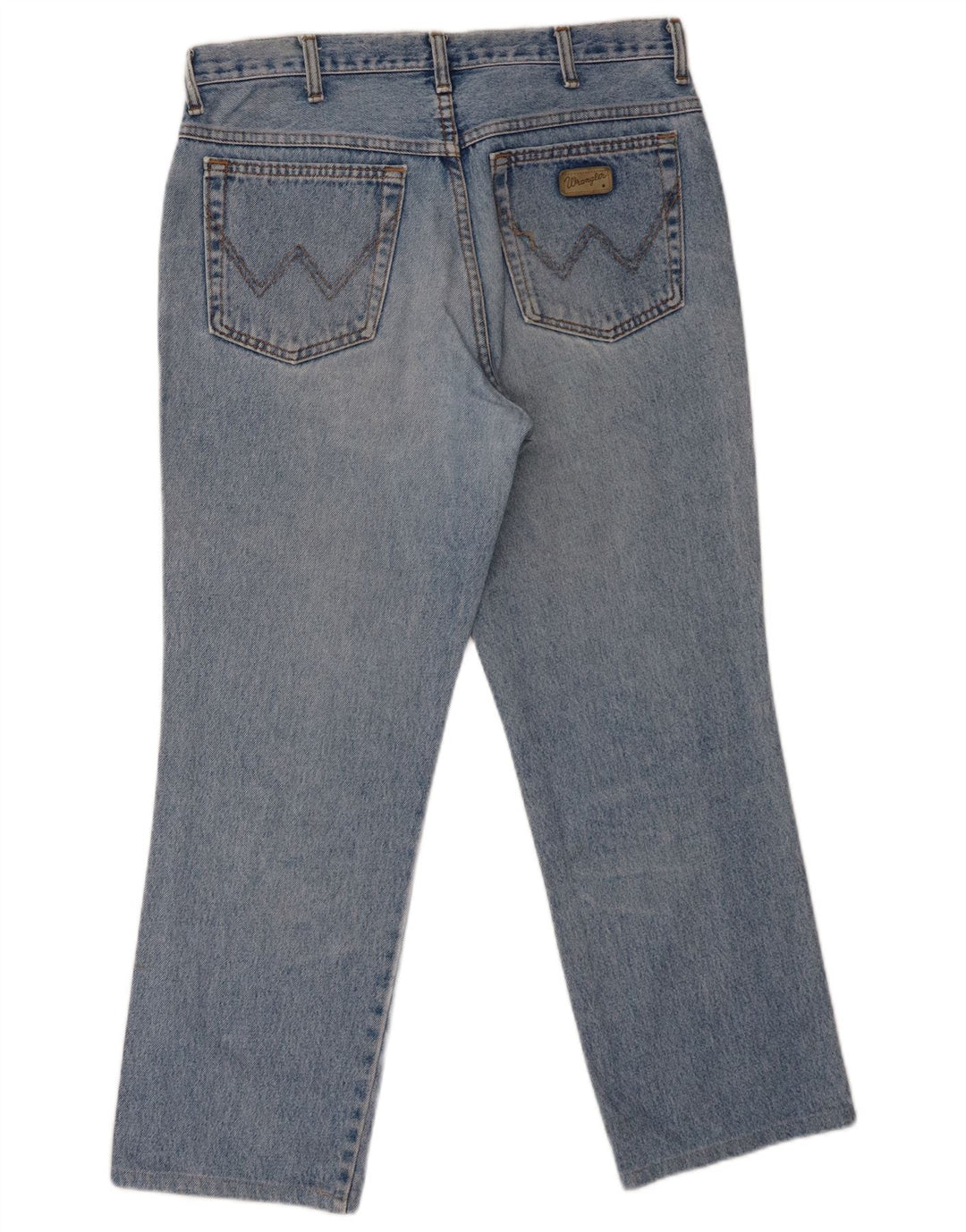 Jeans dritti da uomo Wrangler Texas W35 L27 cotone blu